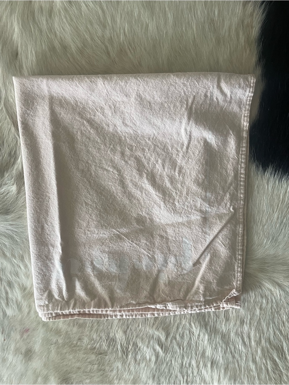 Soft Light Pink Picnic Blanket